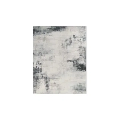 Breebe 8x10 Ft Area Rug, Modern Abstract Style In Multi