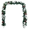 Breebe 9 Feet Pre-lit Artificial Christmas Garland With Led Lights In Green
