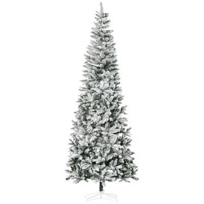 Breebe 9ft Unlit Artificial Pine Tree With Realistic Branches In Green