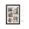 Breebe A4 Picture Frame Collage Black