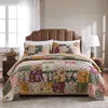 Breebe Antique Chic Quilt Set In Multi