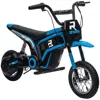 Breebe Aosom Electric Dirt Bike With Twist Grip Throttle, 24v 350w Off-road Electric Motorcycle, Up To 15 M In Multi