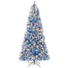 Breebe Artificial Christmas Tree With 767 Snowy Branch Tips