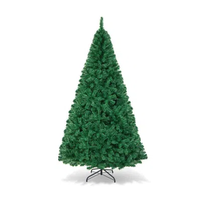 Breebe Artificial Pvc Christmas Tree With Solid Metal Stand In Green