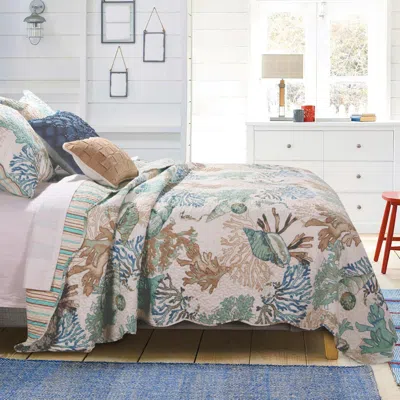 Breebe Atlantis Quilt Set 3-piece King/cal King In Multi