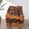 Breebe Audrey Chocolate Throw In Multi