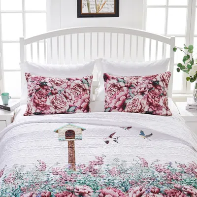 Breebe Bailey's Birdhouse Sham Standard In Multi