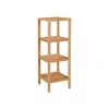 Breebe Bamboo Bathroom Storage Rack