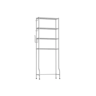 Breebe Bathroom Storage Shelf Gray