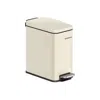 Breebe Bathroom Trash Can With Lid For Small Spaces In Neutral