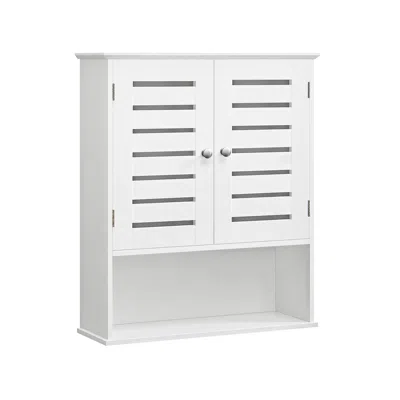 Breebe Bathroom Wall Cabinet With Adjustable Shelf In White