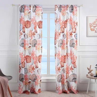 Breebe Beach Days Window Treatments In Multi