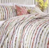 Breebe Bella Ruffle Quilt Set 3-piece Full/queen In Multi