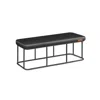 Breebe Bench For Entryway Bedroom, Forest Green