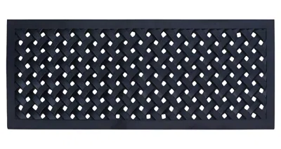 Breebe Black Rubber Outdoor Door Mat