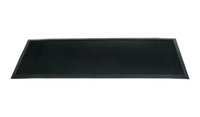 Breebe Black Rubber Outdoor Door Mat