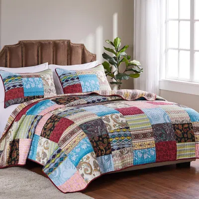 Breebe Bohemian Dream Quilt Set In Multi