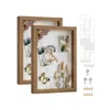 Breebe Box Picture Photo Frame With 8 Wood Push Pins