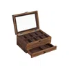Breebe Brown Storage Box For Watch & Jewelry