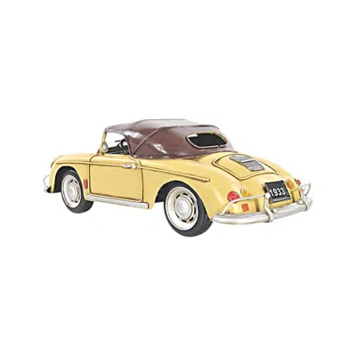 Breebe C1963 Aston Martin Db5 Sculpture In Yellow
