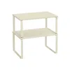 Breebe Cabinet Organizer Shelf, Set Of 2 In Neutral