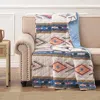 Breebe Cheyenne Throw In Blue