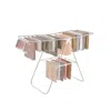 Breebe Clothes Drying Rack With Sock Clips In White