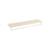 Breebe Clothes Rack With Top Shelf In White