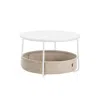 Breebe Coffee Table With Fabric Basket
