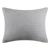 Breebe Cosmo Gray Sham Standard In Gray