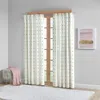 Breebe Cotton Jacquard Pom Pom Curtain Panel(only 1 Pc Panel) In White
