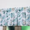 Breebe Cruz White Window Valance In Multi