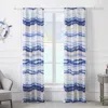 Breebe Crystal Cove Window Panel Pair In Blue