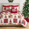 Breebe Deck The Halls Quilt Set 3-piece Full/queen