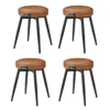 Breebe Dining Chairs Stools Set Of 4 In Brown