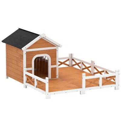 Breebe Dog Shelter With Openable Roof And Elevated Removable Floor In Multi