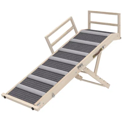 Breebe Dog Step With Side Rails For Small To Large Pets In Multi