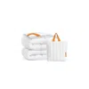 Breebe Down Comforter, 65 oz Filling For All Seasons In White