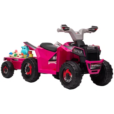 Breebe Electric Car For Ages 18-36 Months With Trailer In Multi
