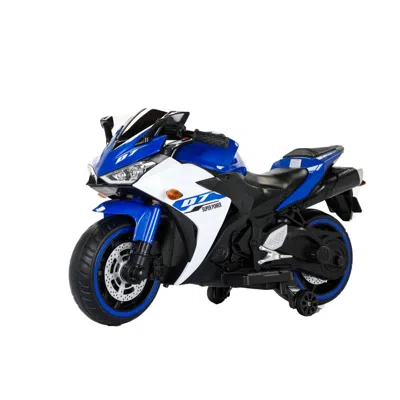 Breebe Electric Motorcycle/ 12 V Kids Toys Motorcycle/kids Electric Car/electric Ride On Toys For 3 4 5 6 Y In Blue
