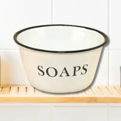 Breebe Enamelware Soaps Bowl In Multi