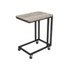 Breebe End Table Light Ivory And Black