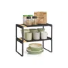 Breebe Expandable Cupboard Shelf Orgnizers In Gray