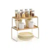 Breebe Expandable Cupboard Shelf Orgnizers In Neutral