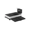 Breebe Expandable Dish Drying Rack For Kitchen Counter In Black