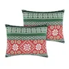 Breebe Fair Isle Sham King In Multi