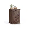 Breebe Filing Cabinet With 2 File Drawers In Brown
