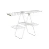 Breebe Foldable 2-level Laundry Drying Rack White And Green