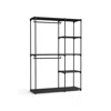 Breebe Freestanding Portable Closet Black