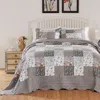 Breebe Giulia Bedspread Set In Gray